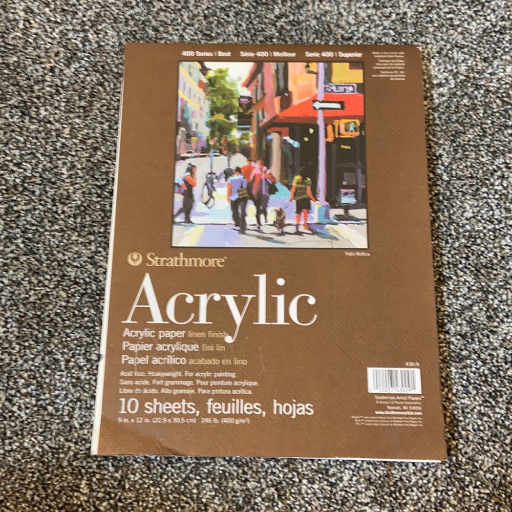 Acrylic art pad